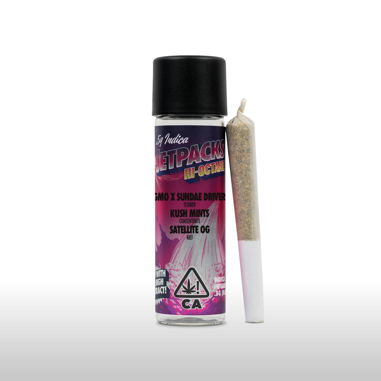 GMO x Sundae Driver / Kush Mints / Satellite OG (0.5G Infused Pre-Roll) - image 1