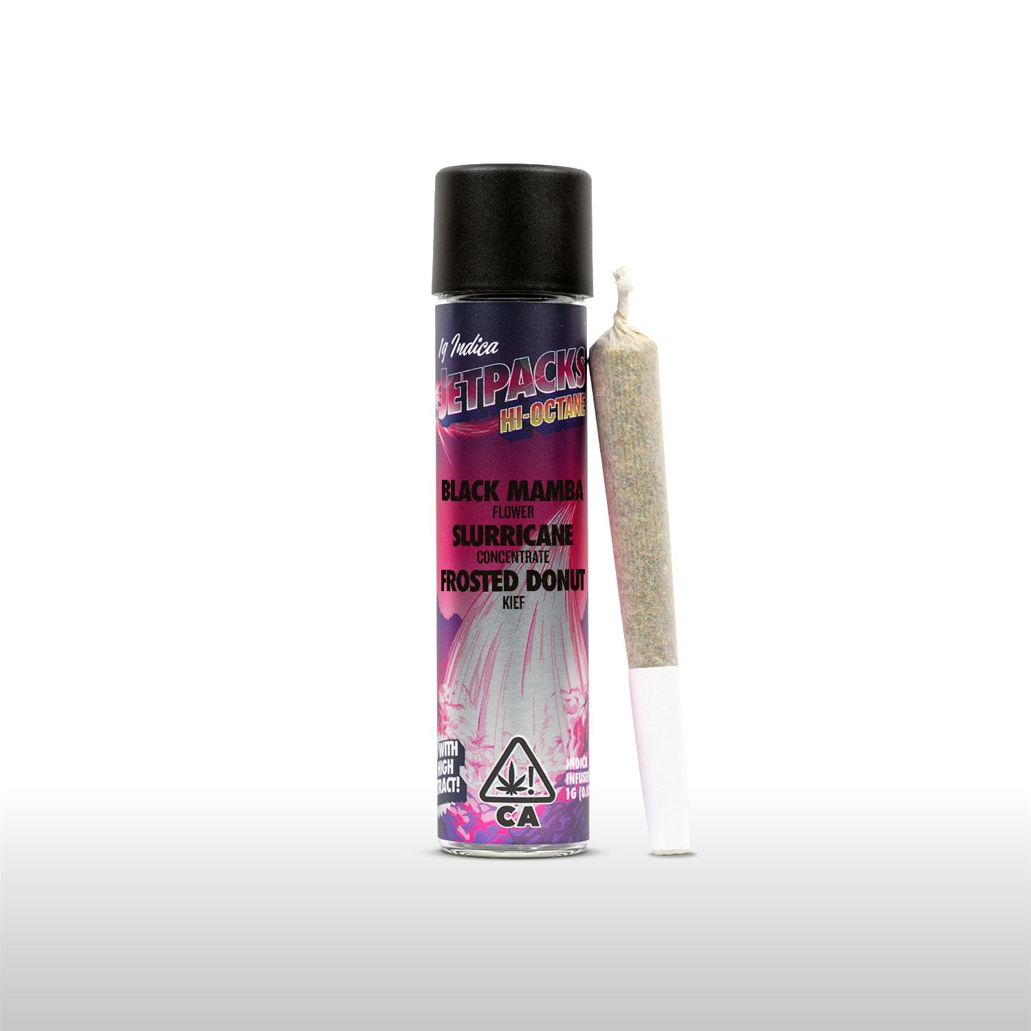 Black Mamba / Slurricane / Frosted Donut Hi-Octane (1G Infused Pre-Roll) - image 1