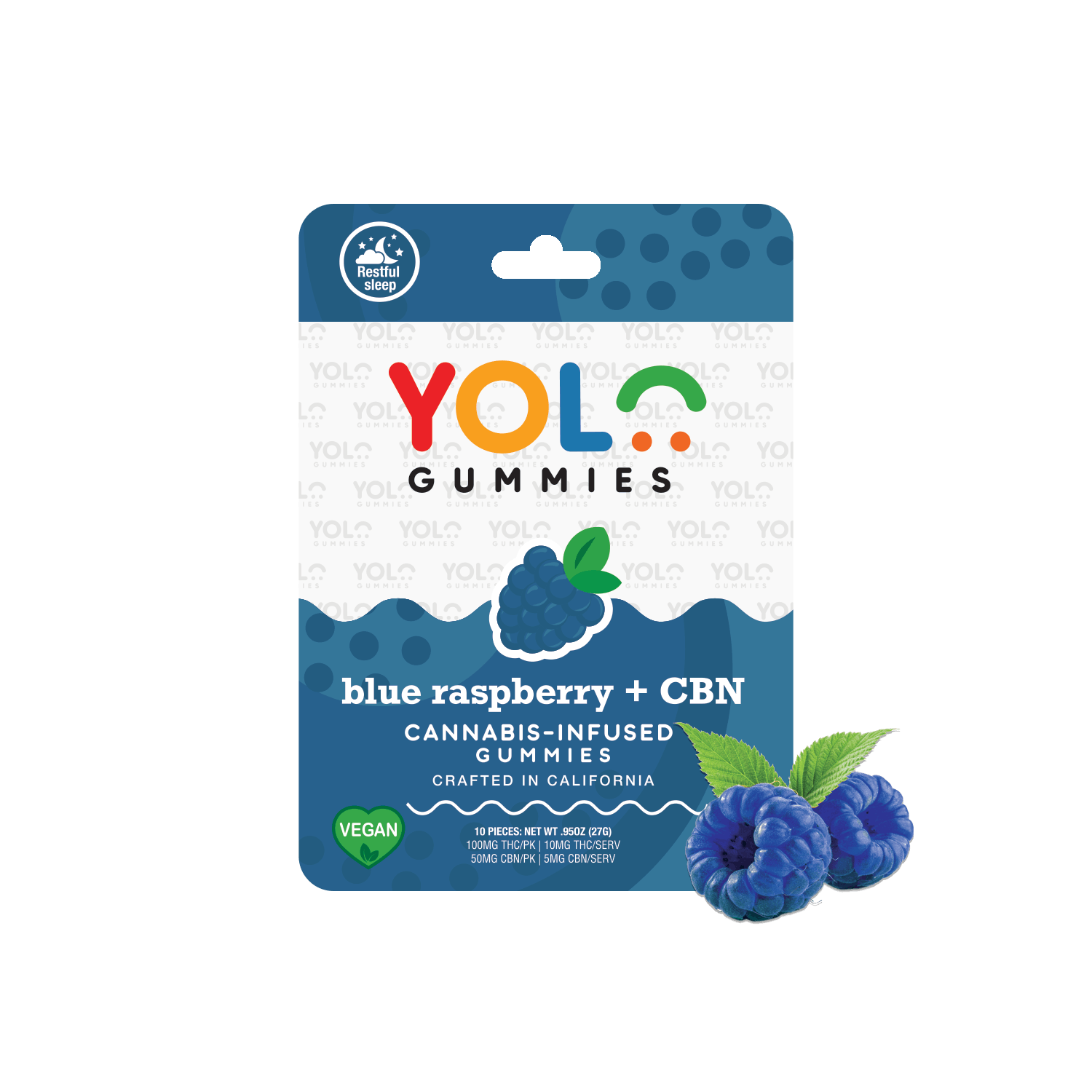 YOLO Blue Raspberry (Nighttime CBN) - image 1