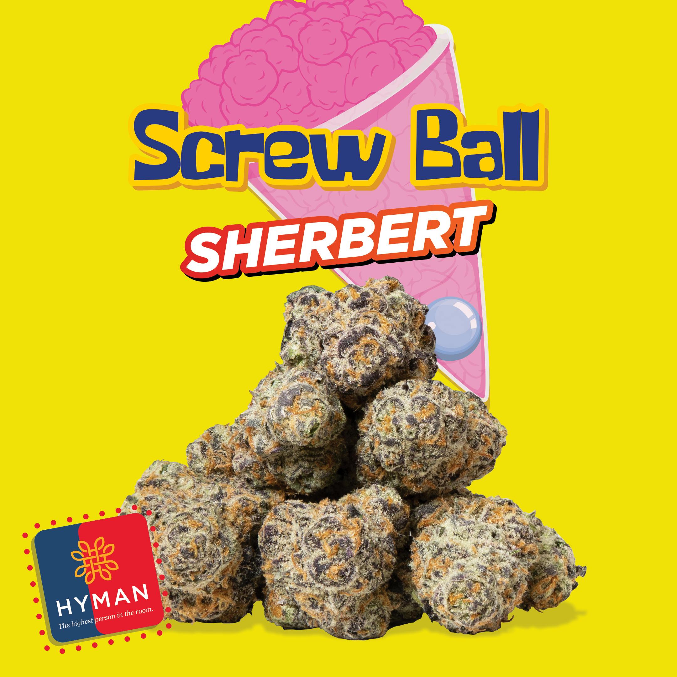Screwball Sherbert | 3.5G Pre-Pack | HYMAN | MED - image 1