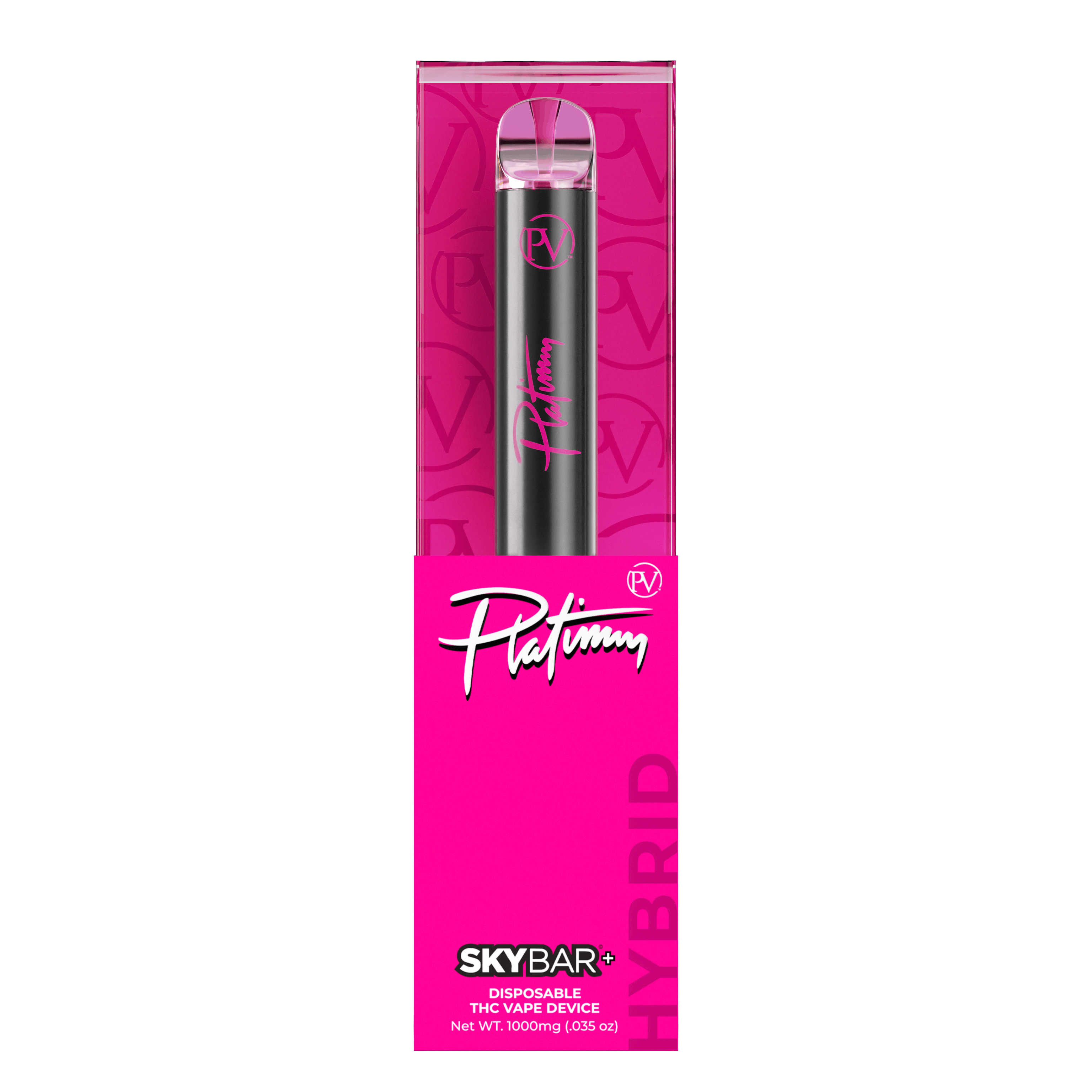 Platinum Vape Strawberry Banana (Hybrid) Disposable 1g - image 2