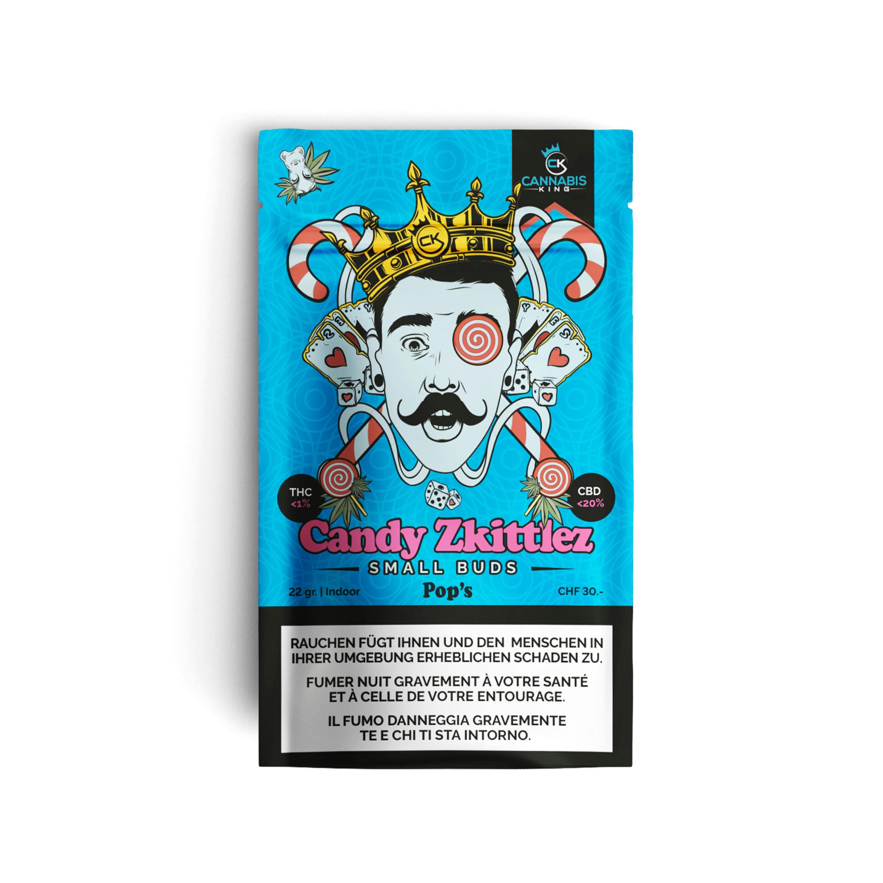 Candy Zkittlez "Pop's" Small Buds - Cannabis King - image 1