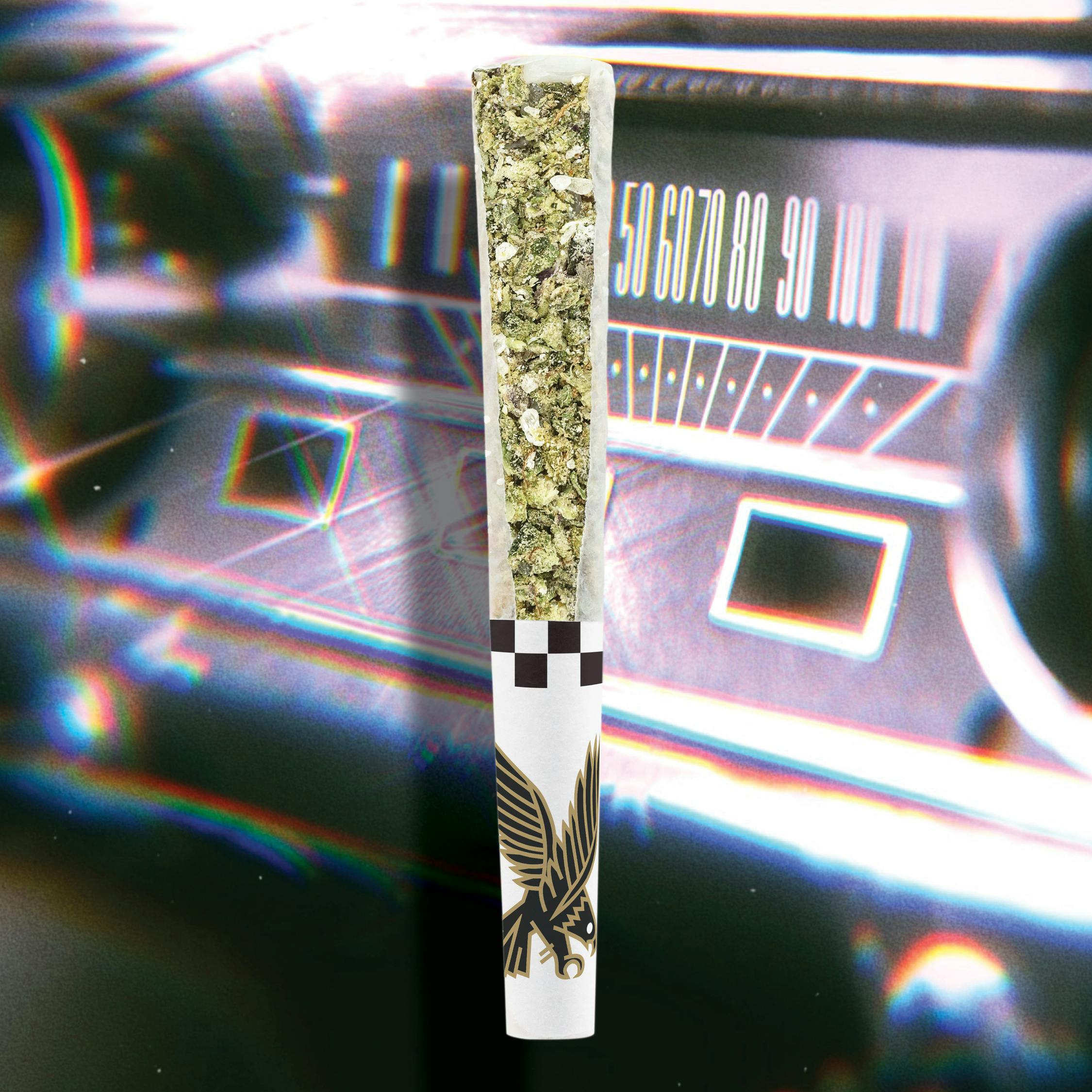 Kush Mints (2.5g) - Diamond Infused Flyers Pre-Rolls - image 1