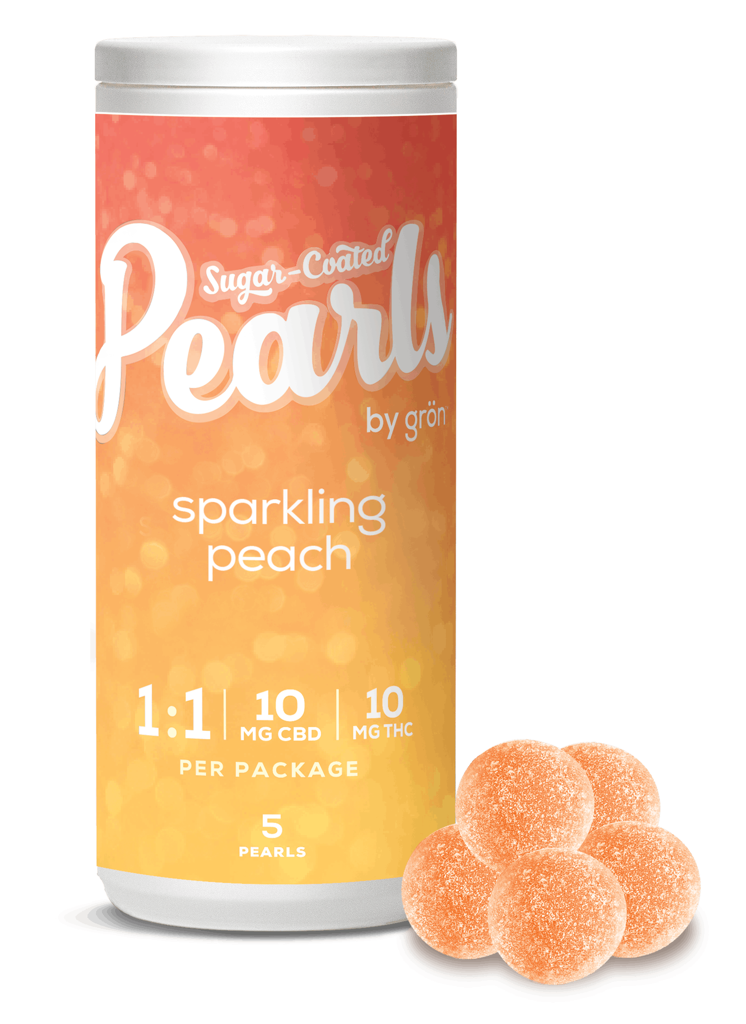 Sparkling Peach 1:1 CBD/THC - image 4
