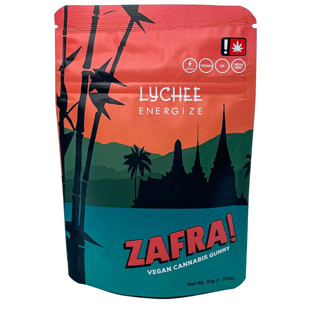 Zafra! 100mg Vegan Lychee - OR - image 1
