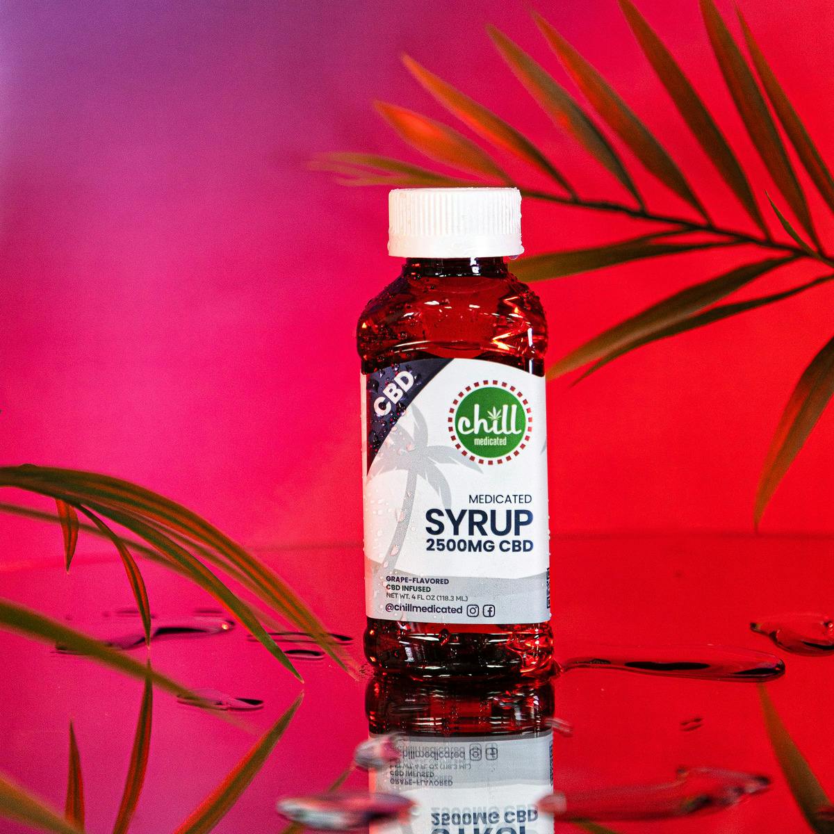Grape | 2500MG CBD Syrup | Chill Medicated | REC - image 2
