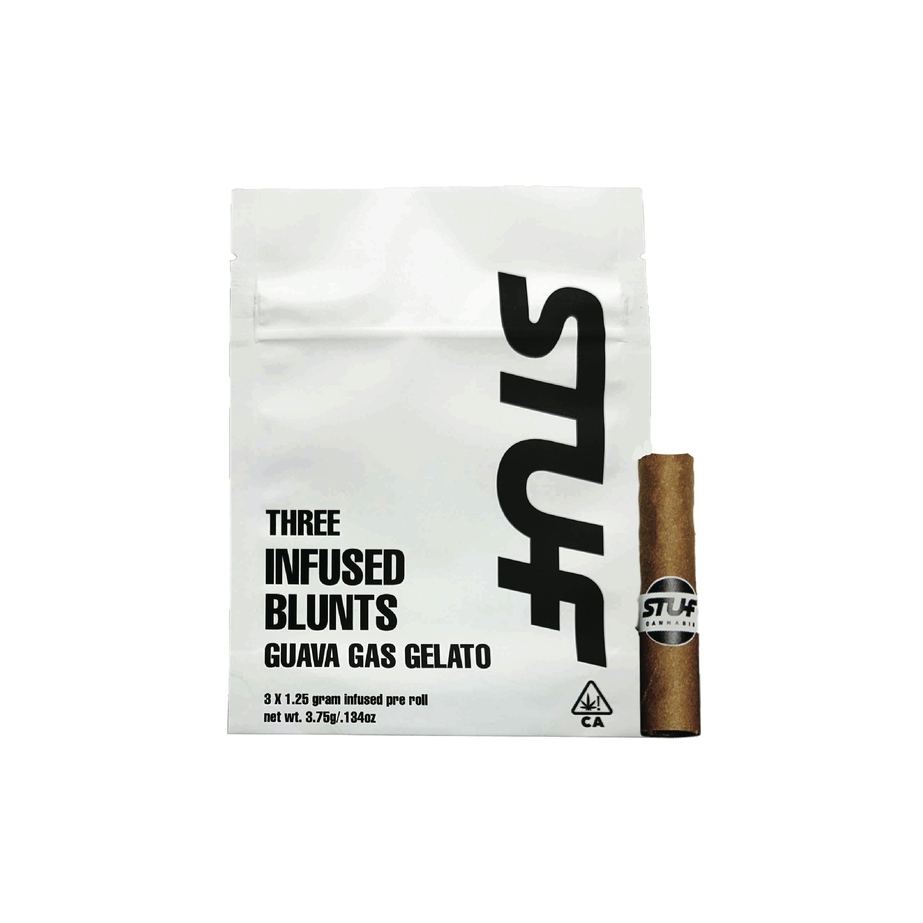 Guava Gas Gelato Three Infused Blunts (3 x 1.25g) - image 1