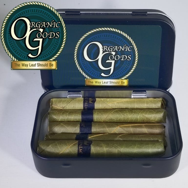 Organic Goods Dog Walker Mini Palms w/ Terpenes Violet Vixen 3.5 G - image 1