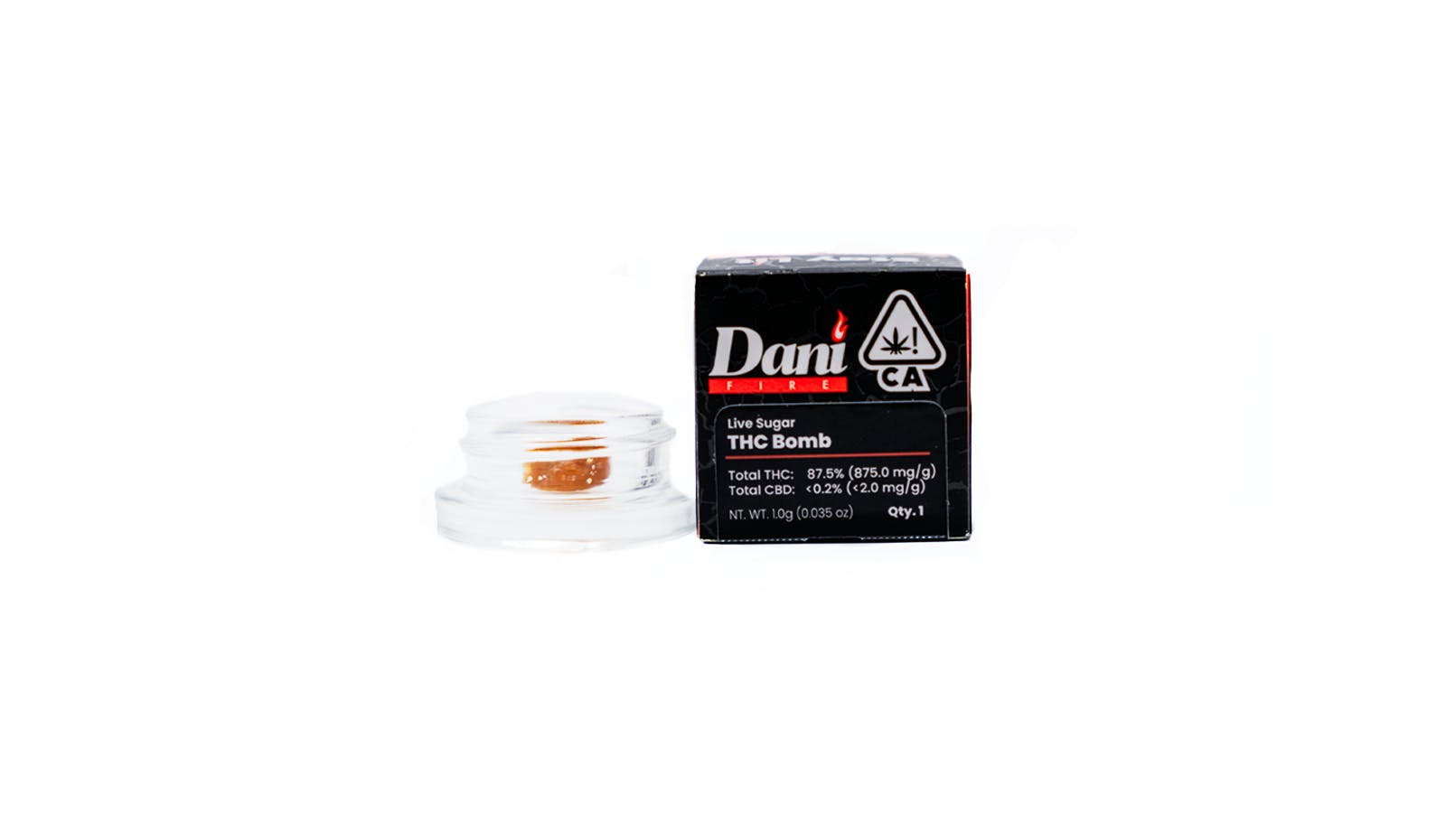 THC Bomb - Premium Live Resin Sugar Concentrate - 1g - image 3