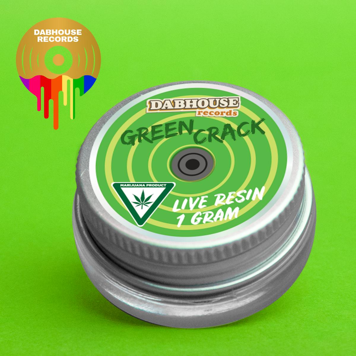 Green Crack • 1G Live Resin • Dabhouse Records | REC - image 1