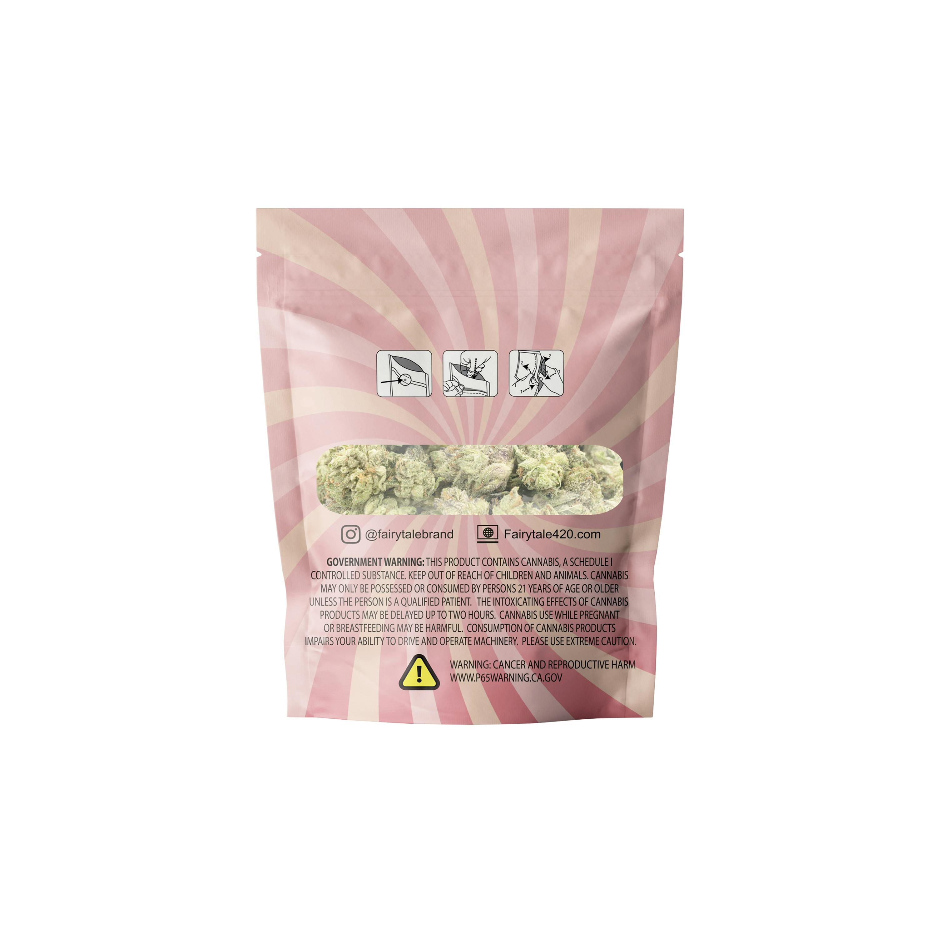 FAIRYTALE | 3.5 Grams (1/8) Wedding Cake Premium (Indica) 28% THC - image 2