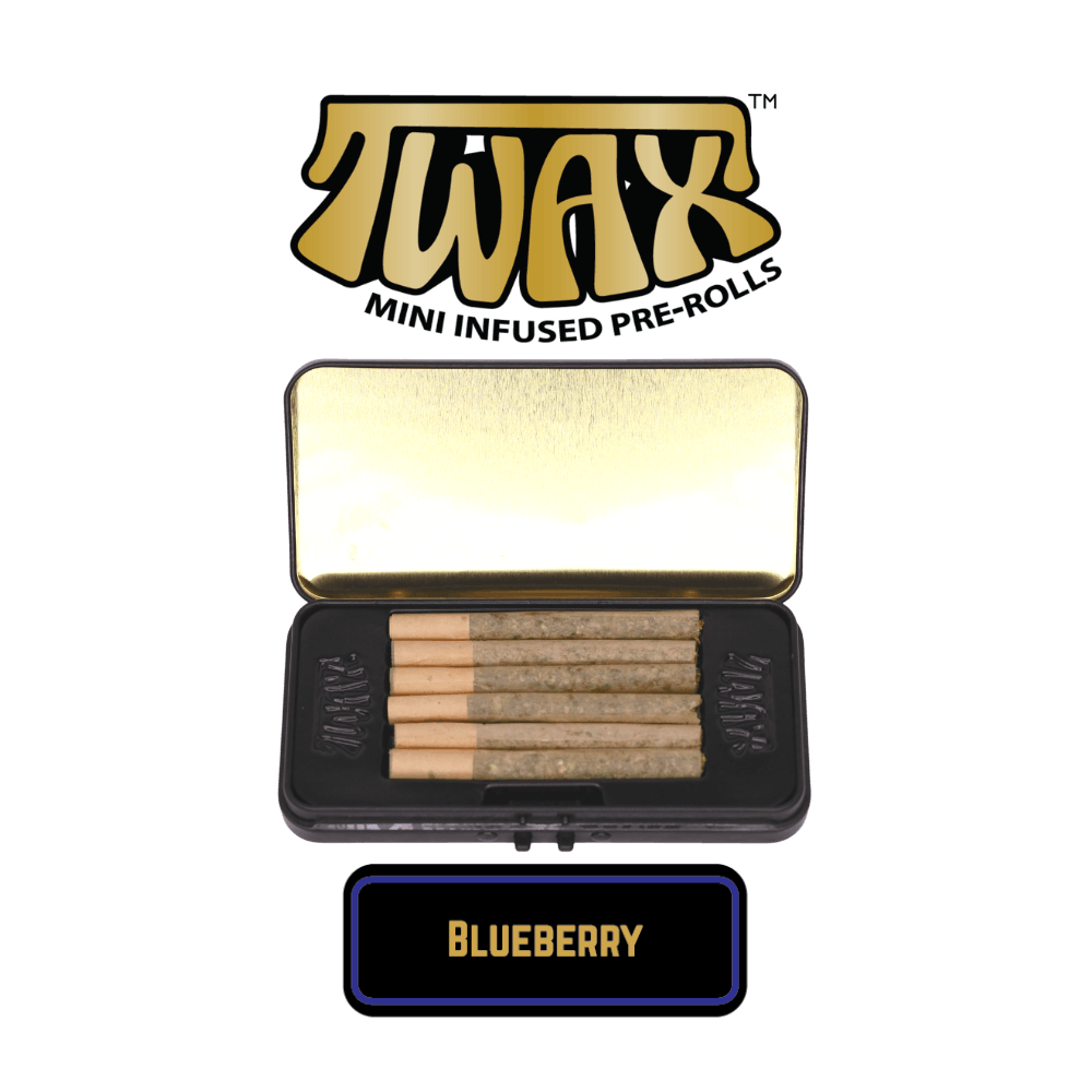 The Clear TWAX Mini Infused Pre-rolls 3g [6 Pack] | Blueberry  - image 1