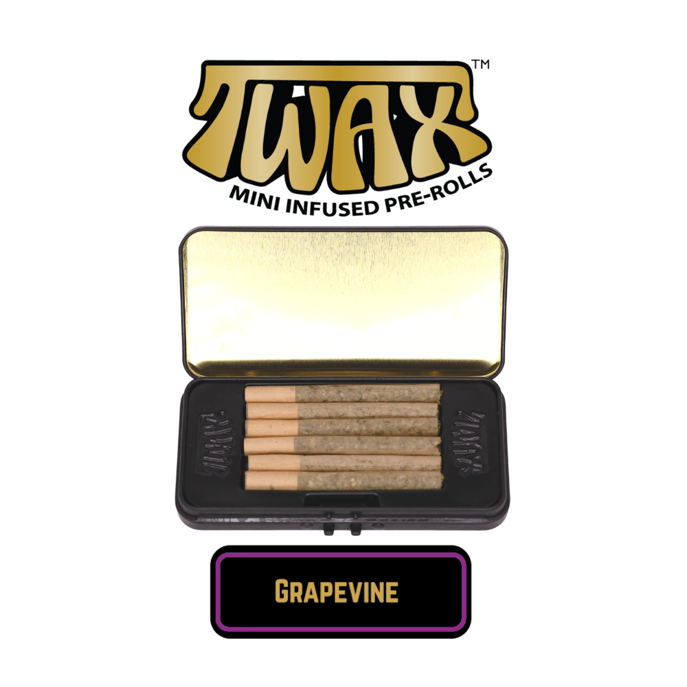 The Clear TWAX Mini Infused Pre-rolls 3g [6 Pack] | Grapevine  - image 1