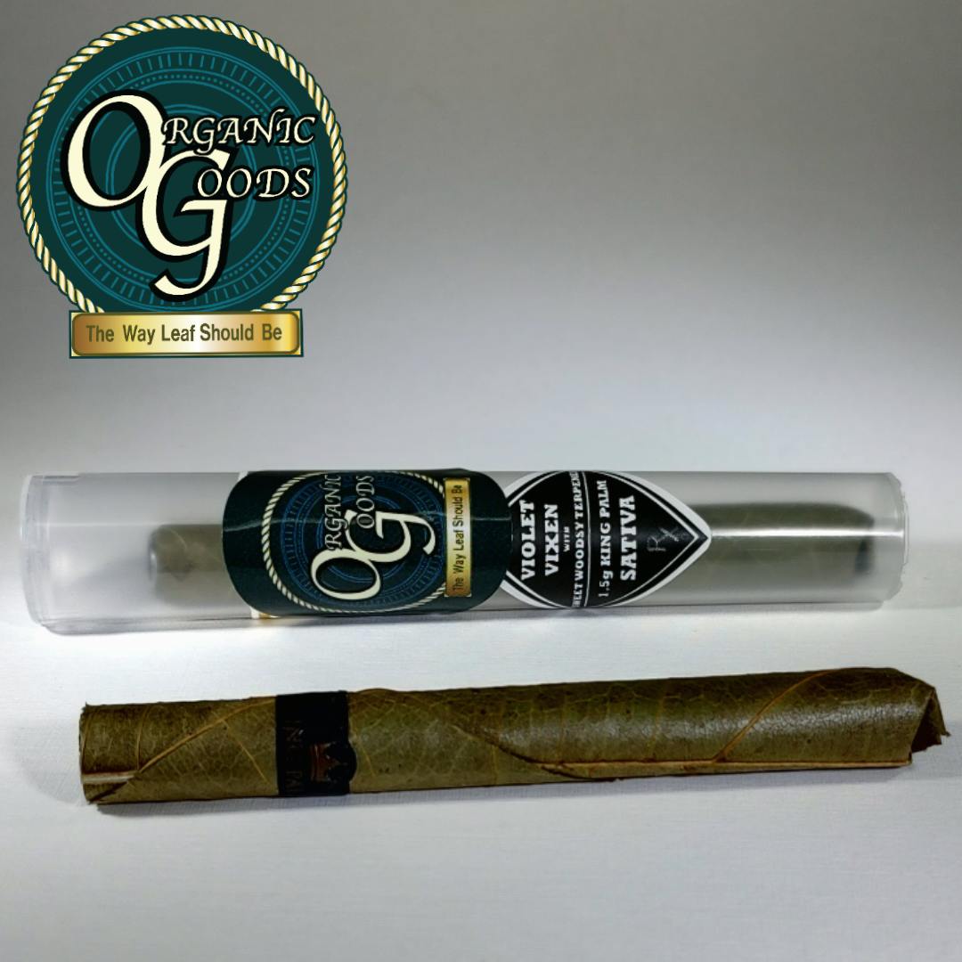 Organic Goods King Palm w/ Terpenes Violet Vixen 1.5 G - image 1
