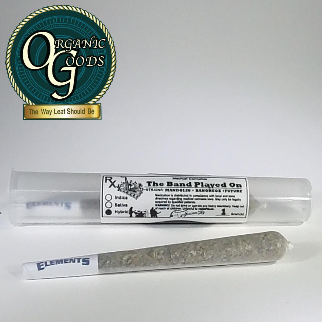 Organic Goods Pre-Roll The Band Played On 1 G - image 1