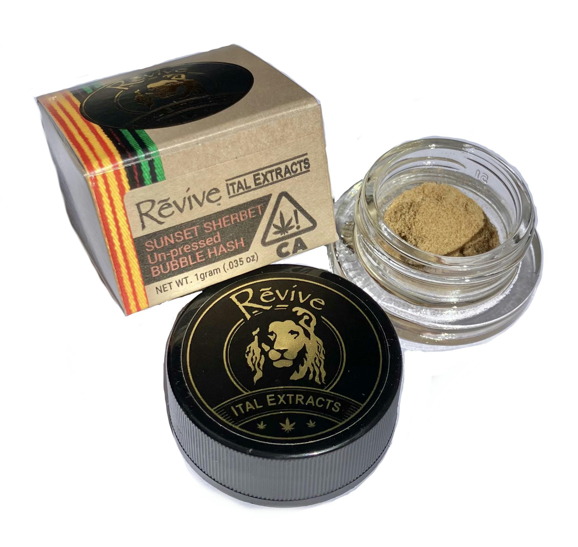 Sunset Sherbet Unpressed Bubble Hash (1g) - image 1