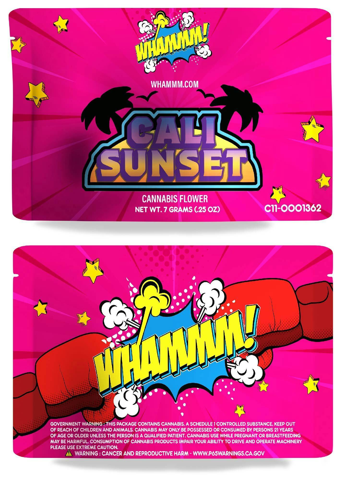 WHAMMM - Flower - Cali Sunset - 7G - image 1