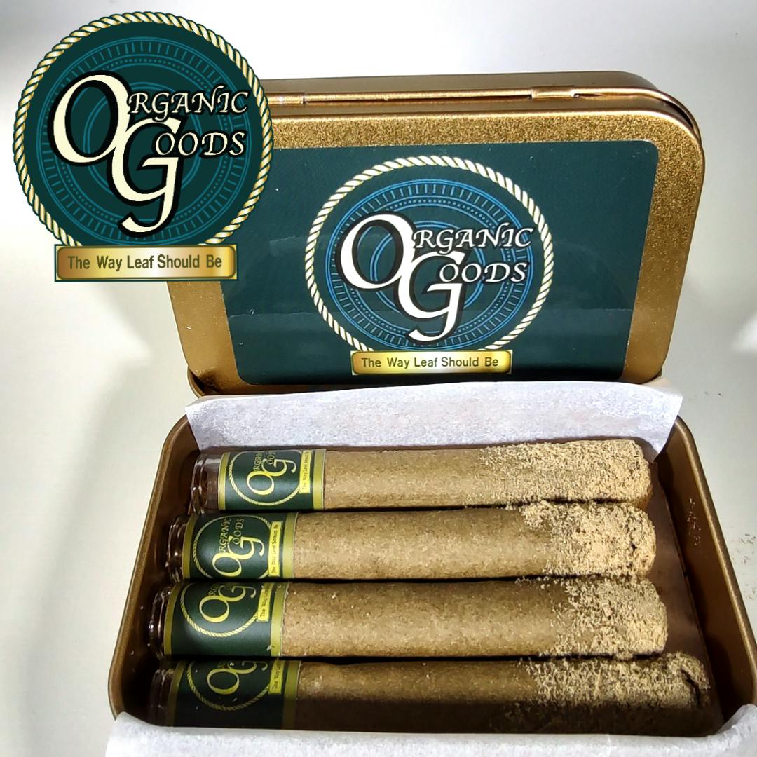 Organic Goods TF Mini Blunts Dipped in Badder & Kief Fruit Roll-Up 6.8 G - image 1
