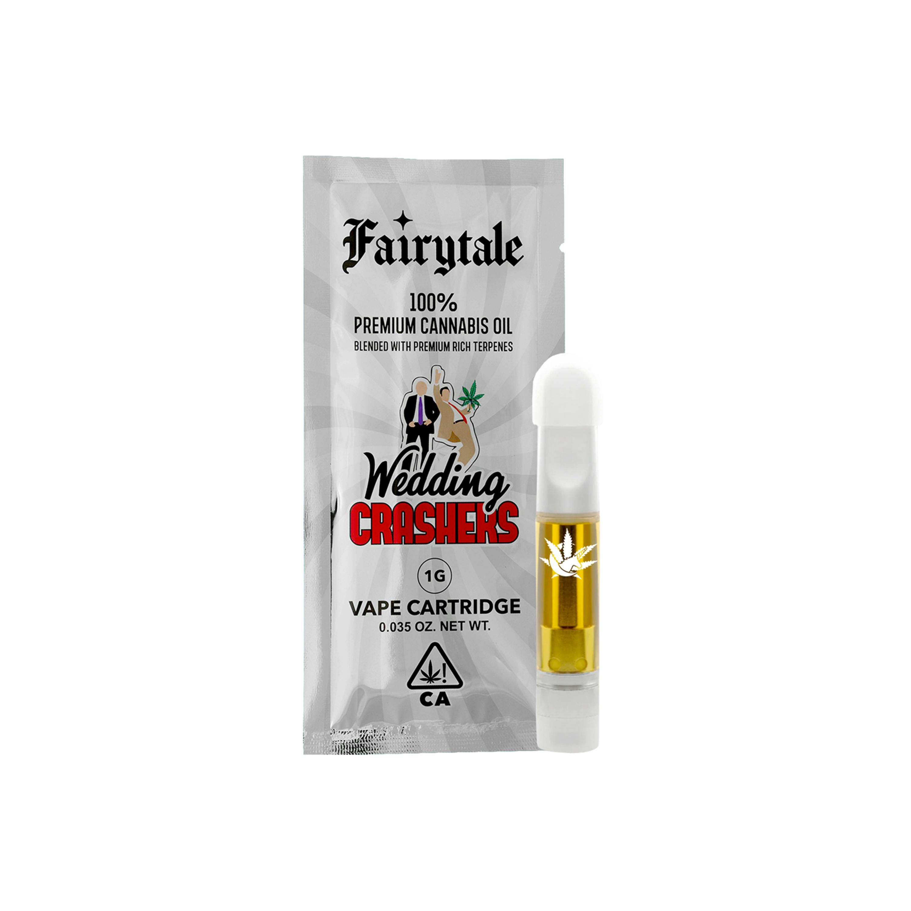 FAIRYTALE | 1 Gram Vape Cartridge- Wedding Crashers - 82% THC - image 1