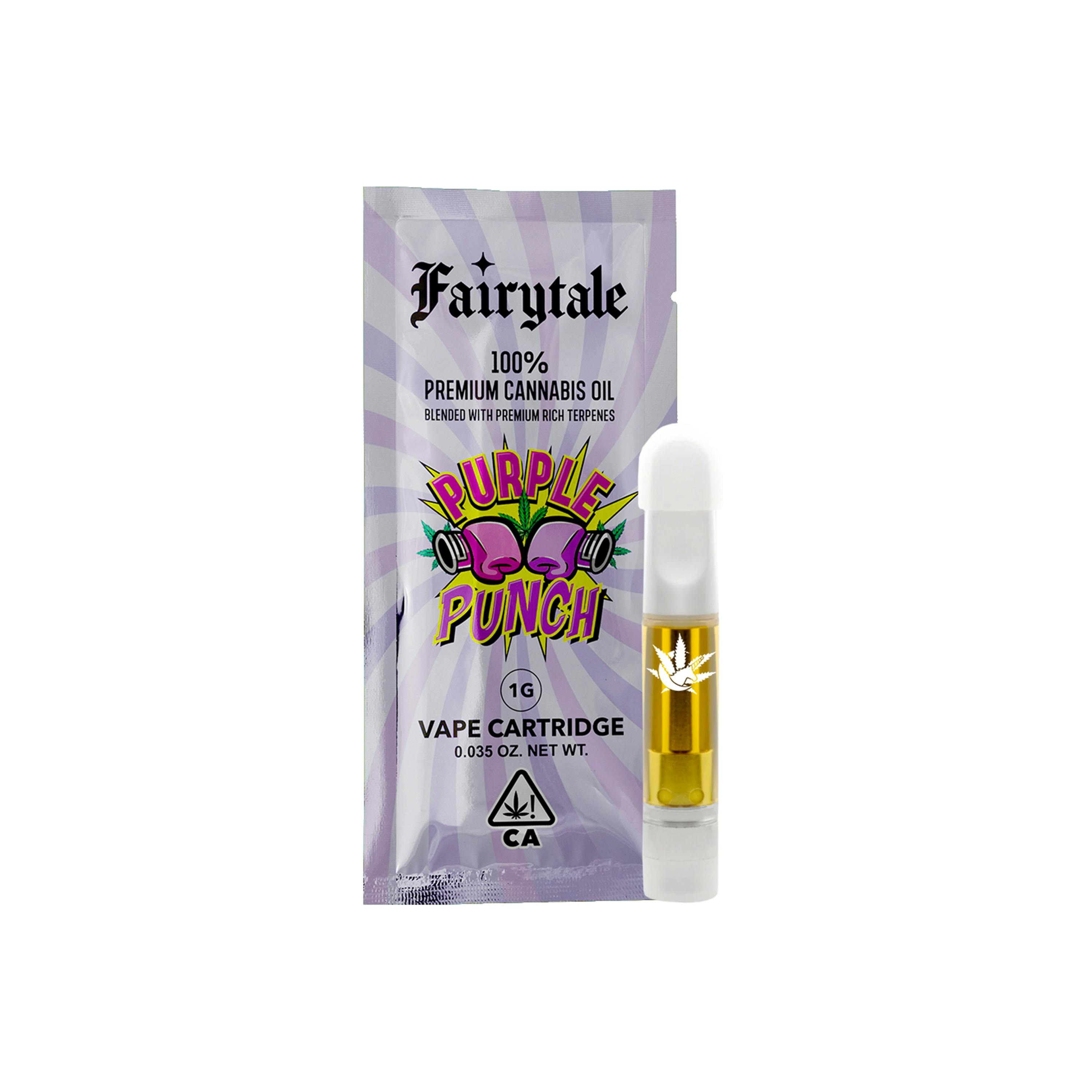FAIRYTALE | 1 Gram Vape Cartridge- Purple Punch - 82% THC - image 1