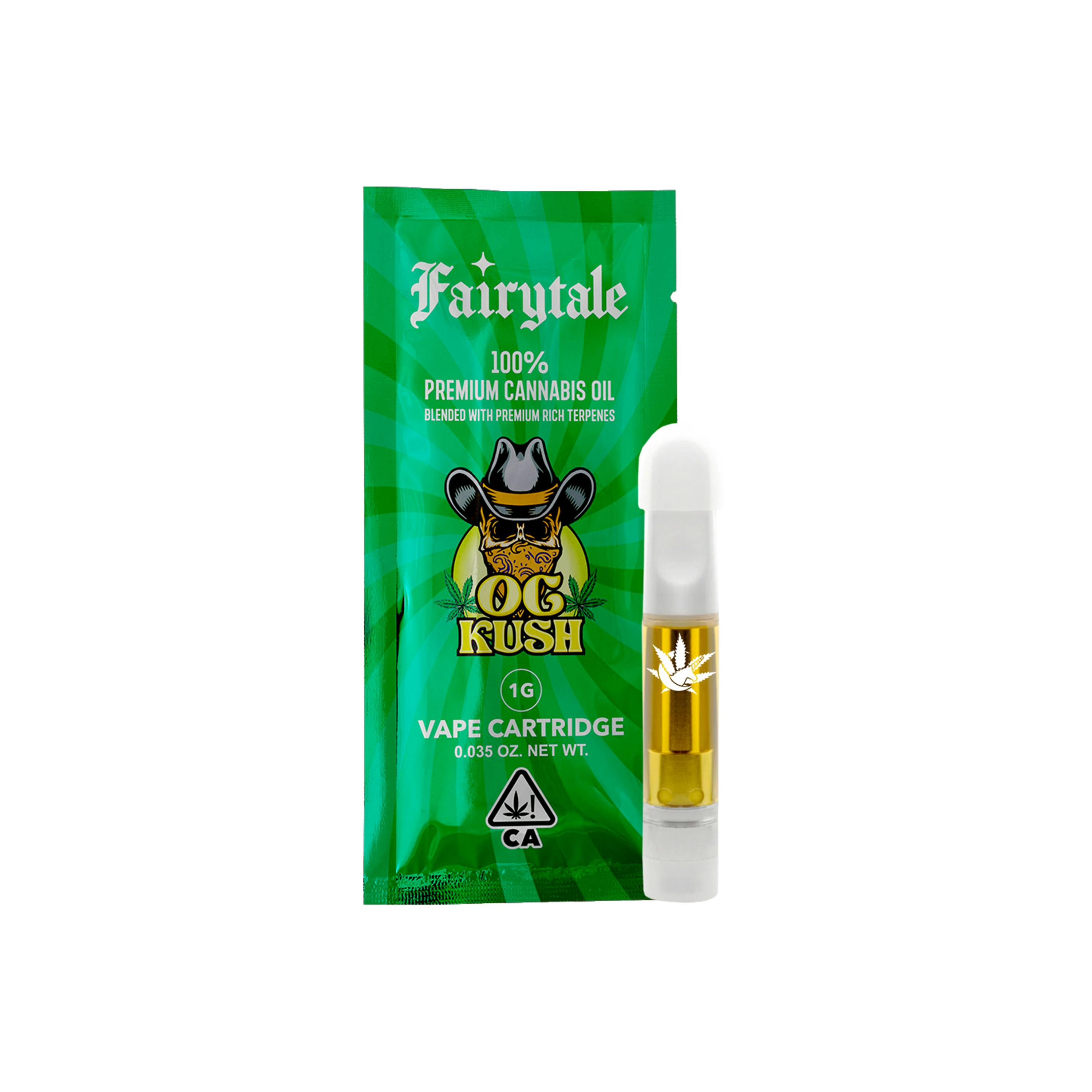 FAIRYTALE | 1 Gram Vape Cartridge- OG Kush - 82% THC - image 1