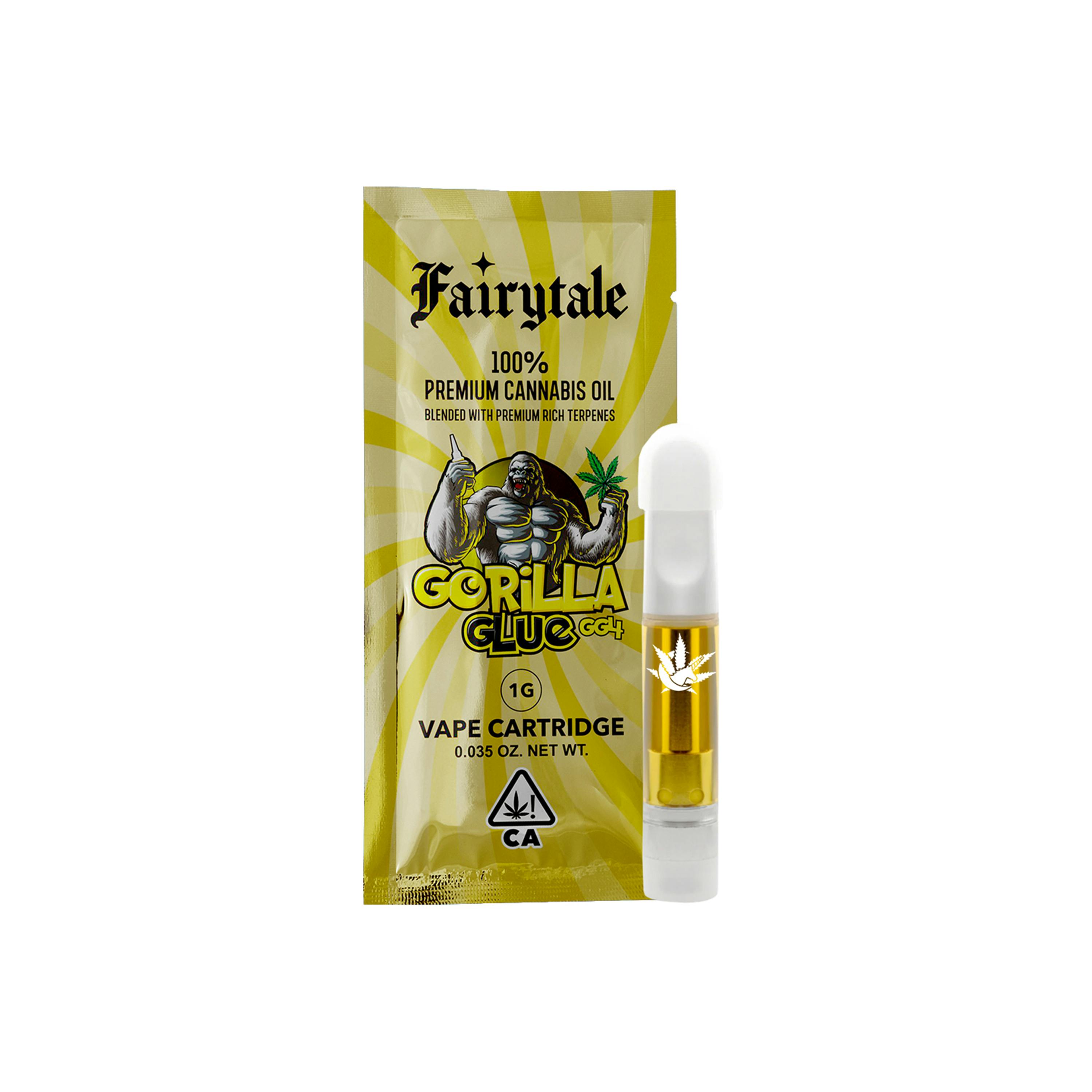 FAIRYTALE | 1 Gram Vape Cartridge- Gorilla Glue GG4 - 82% THC - image 1