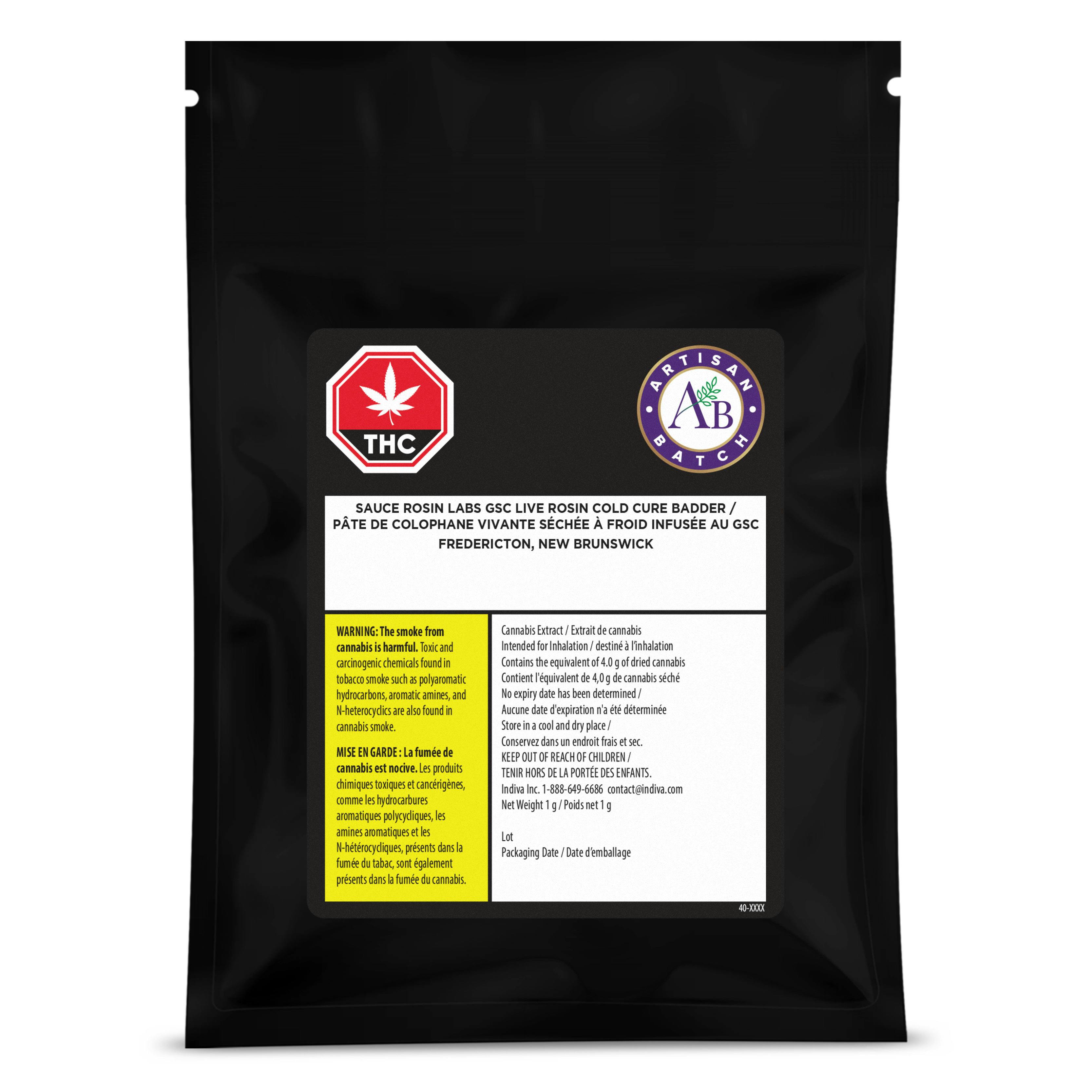 GSC Live Rosin Cold Cure Badder - image 3