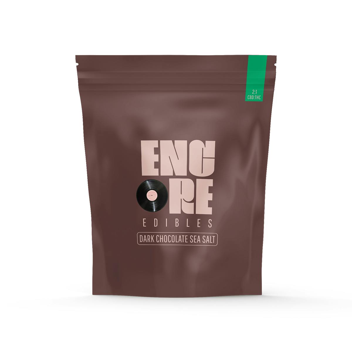 2:1 Dark Chocolate Sea Salt CBD:THC [20pk] (200mg CBD/100mg THC) - image 1