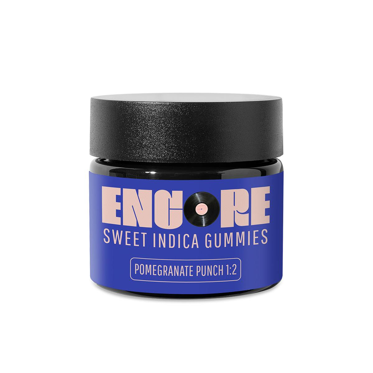 1:2 Pomegranate Punch CBN Gummy [20pk] (50mg CBN/100mg THC) - image 1
