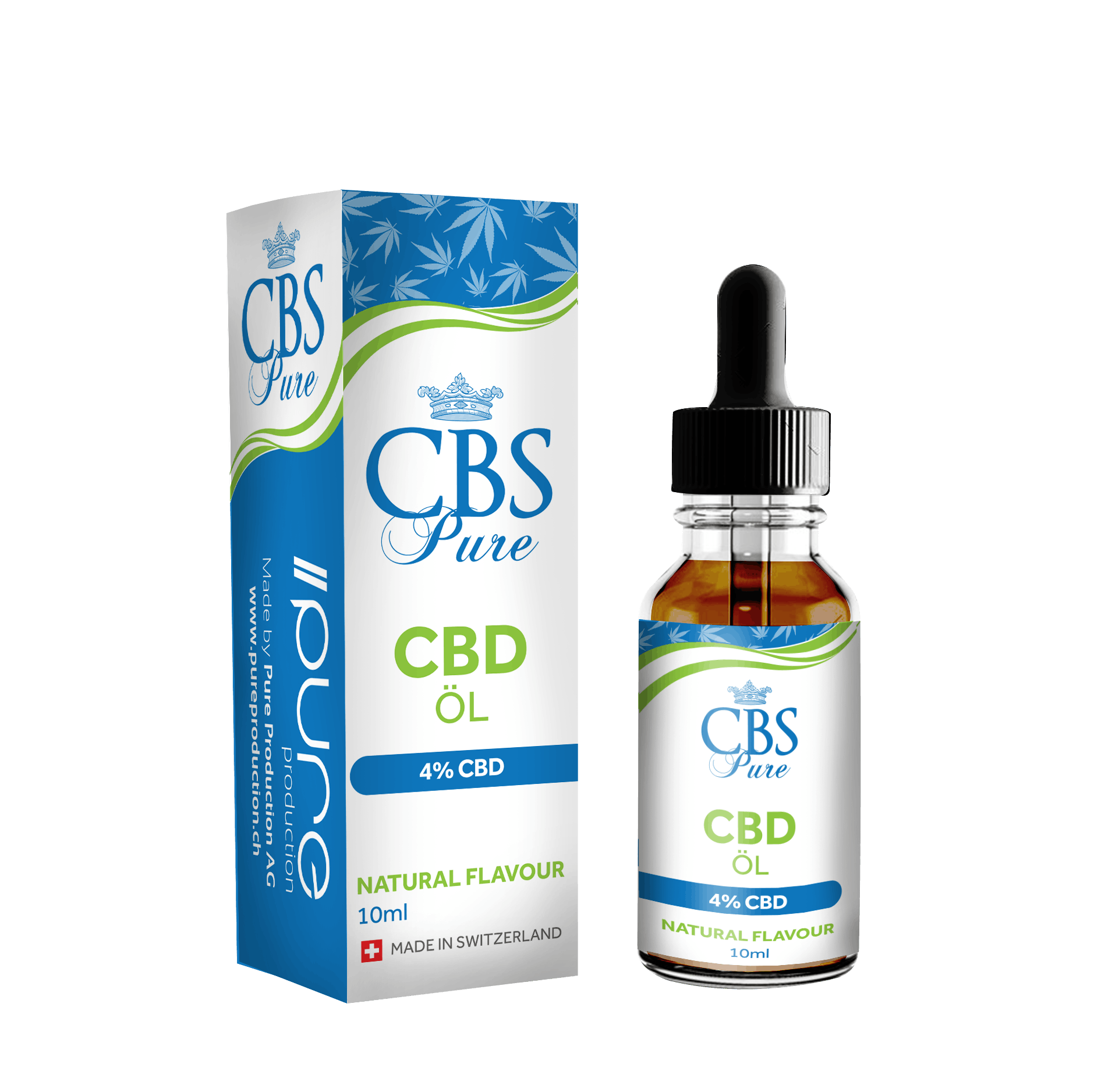 CBS Pure CBD Oil 4% thumbnail 3