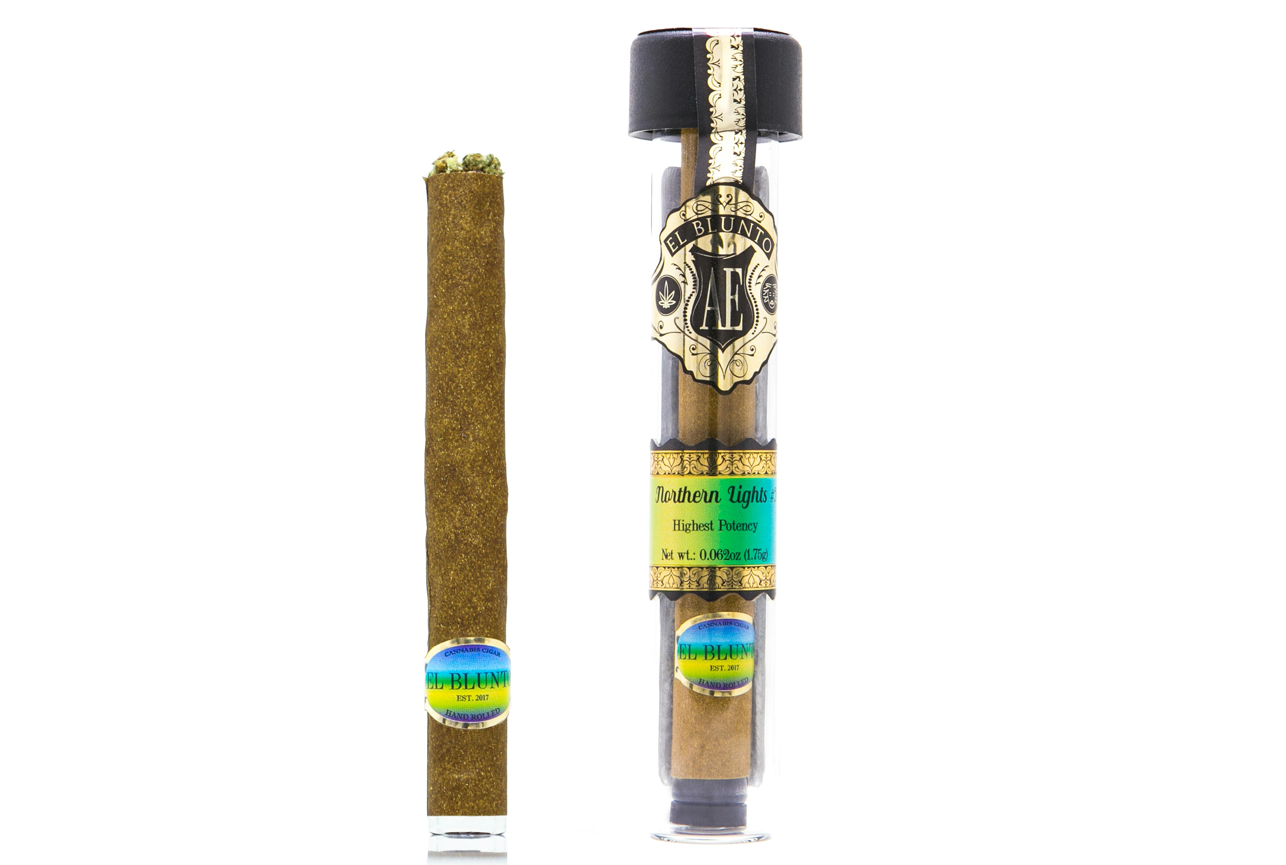 El Blunto - Northern Lights - 1.75G Cannabis Cigar [Blunt] - image 1