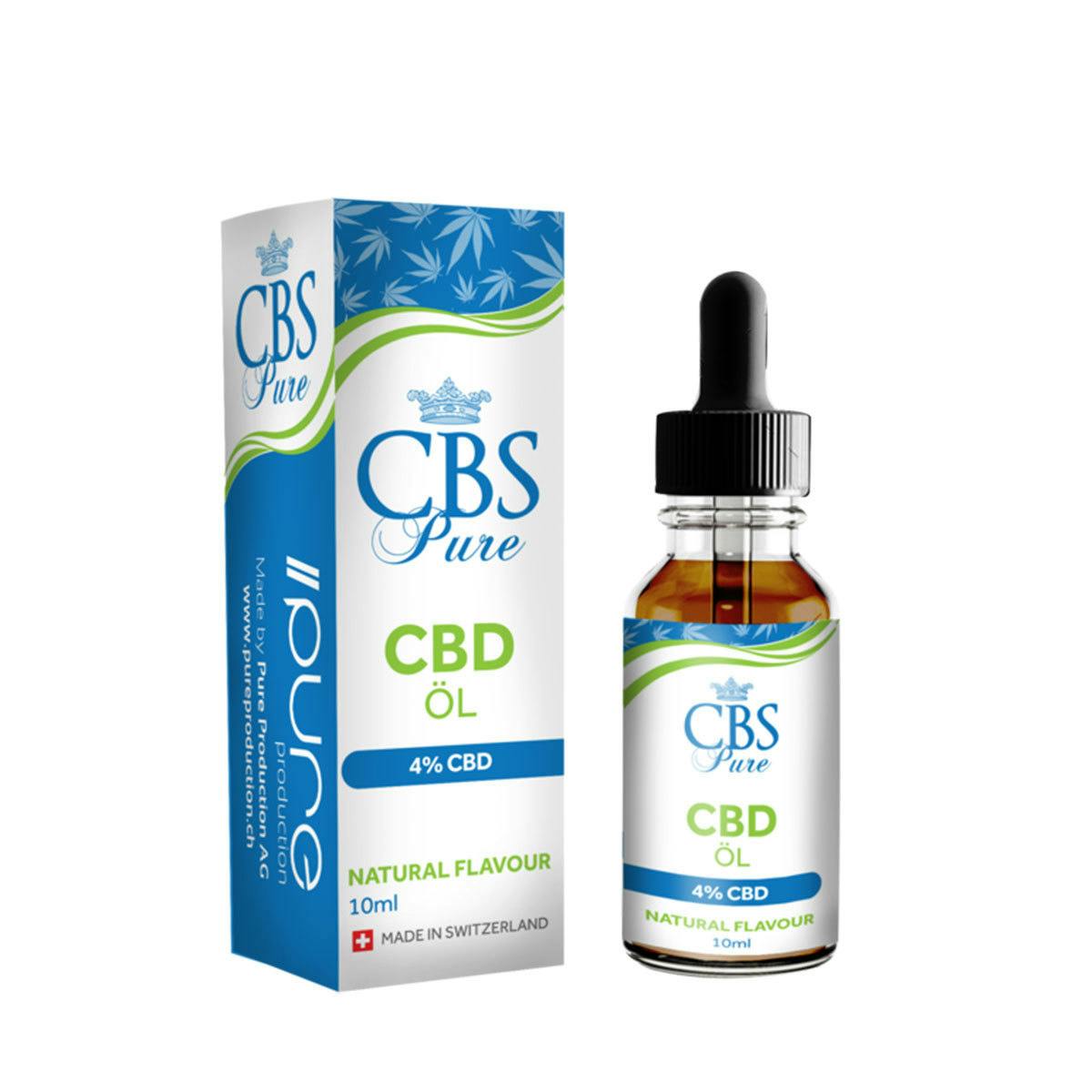 CBS Pure CBD Oil 4% thumbnail 2