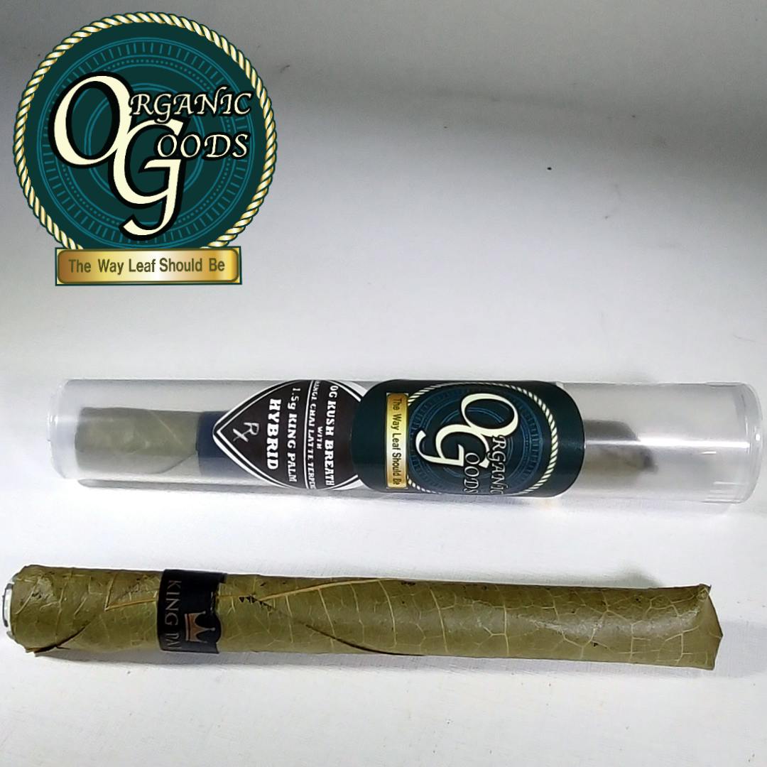 Organic Goods King Palm w/ Terpenes OG Kush Breath 1.5 G - image 1