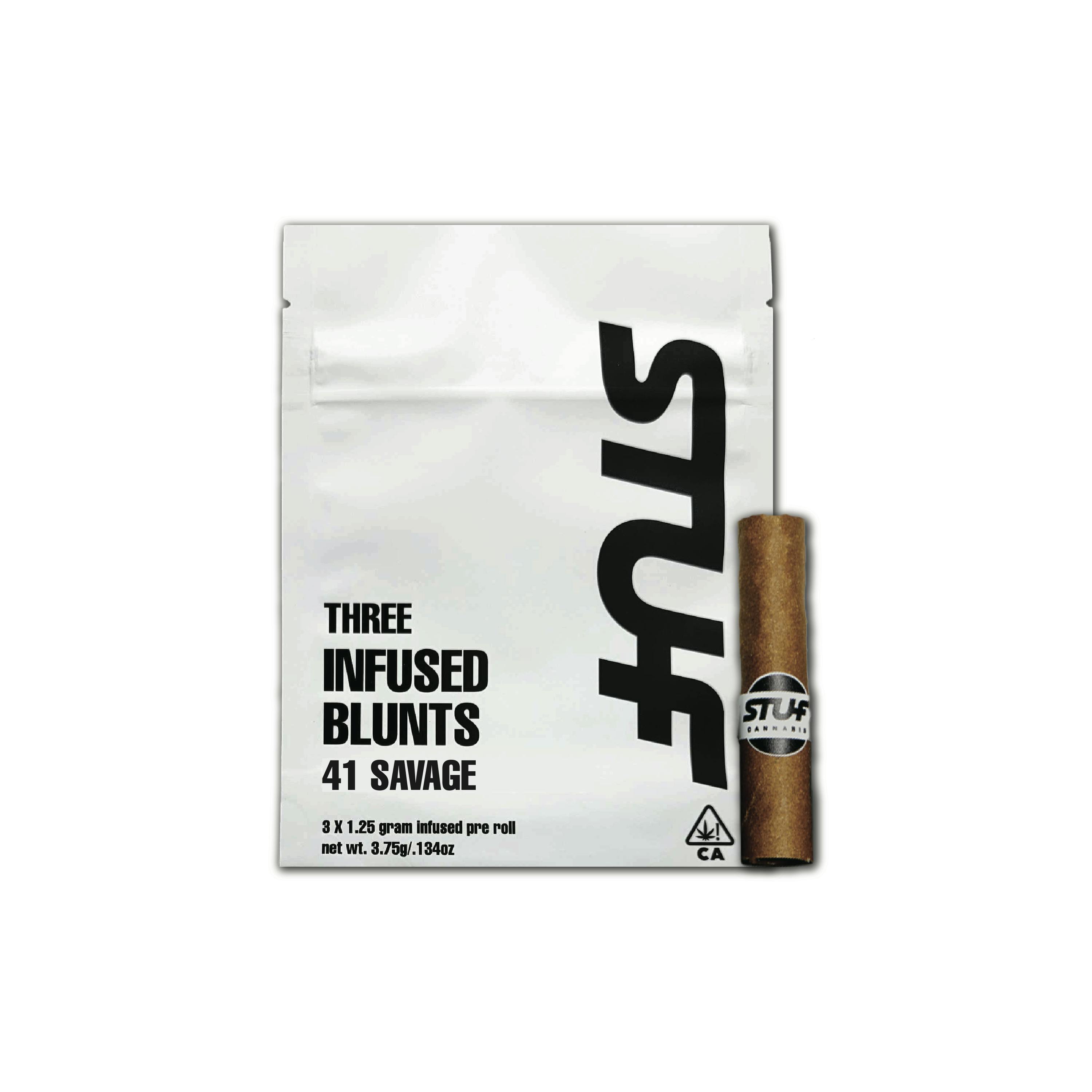 41 Savage Three Infused Blunts (3 x 1.25g) - image 1