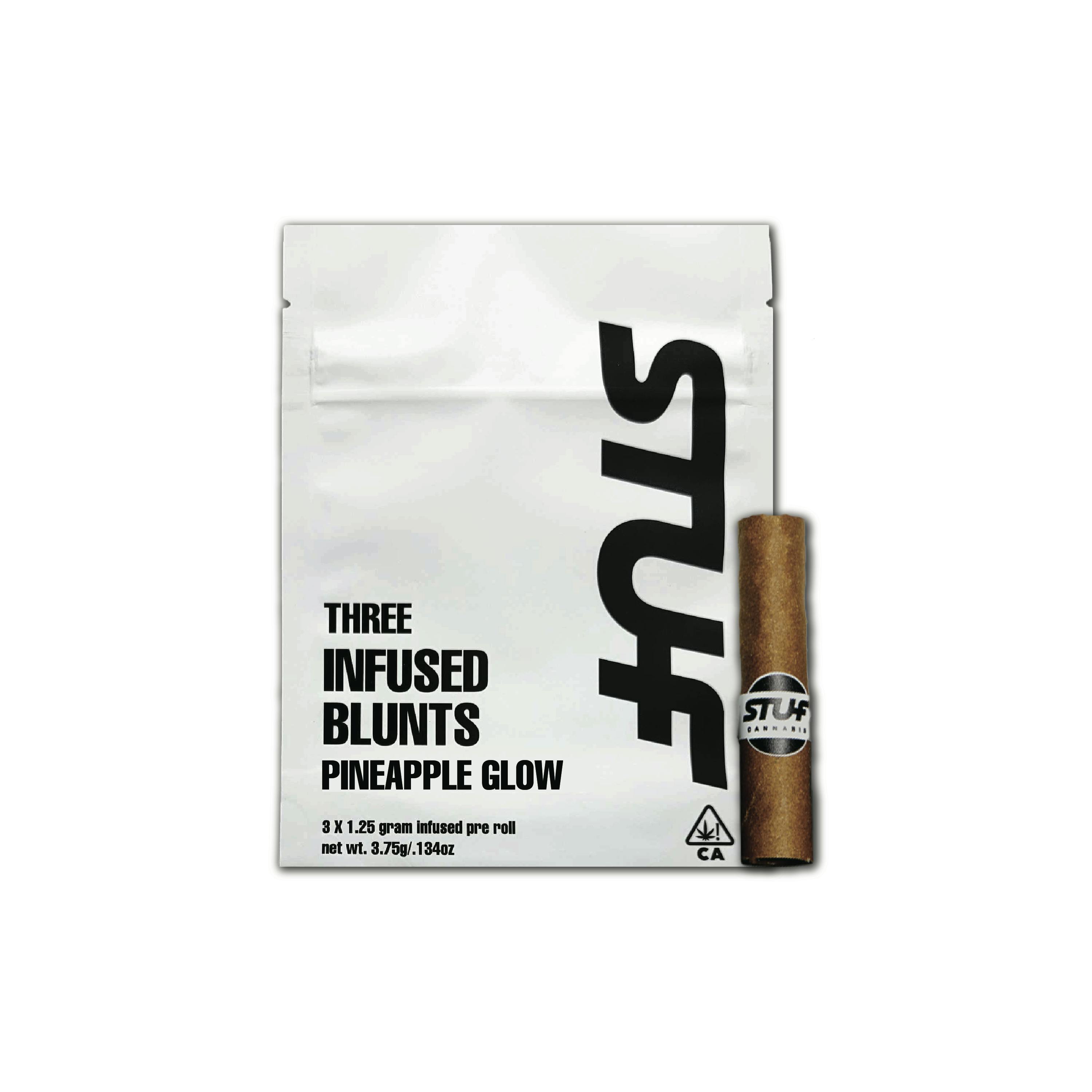 Pineapple Glow Three Infused Blunts (3 x 1.25g) - image 1