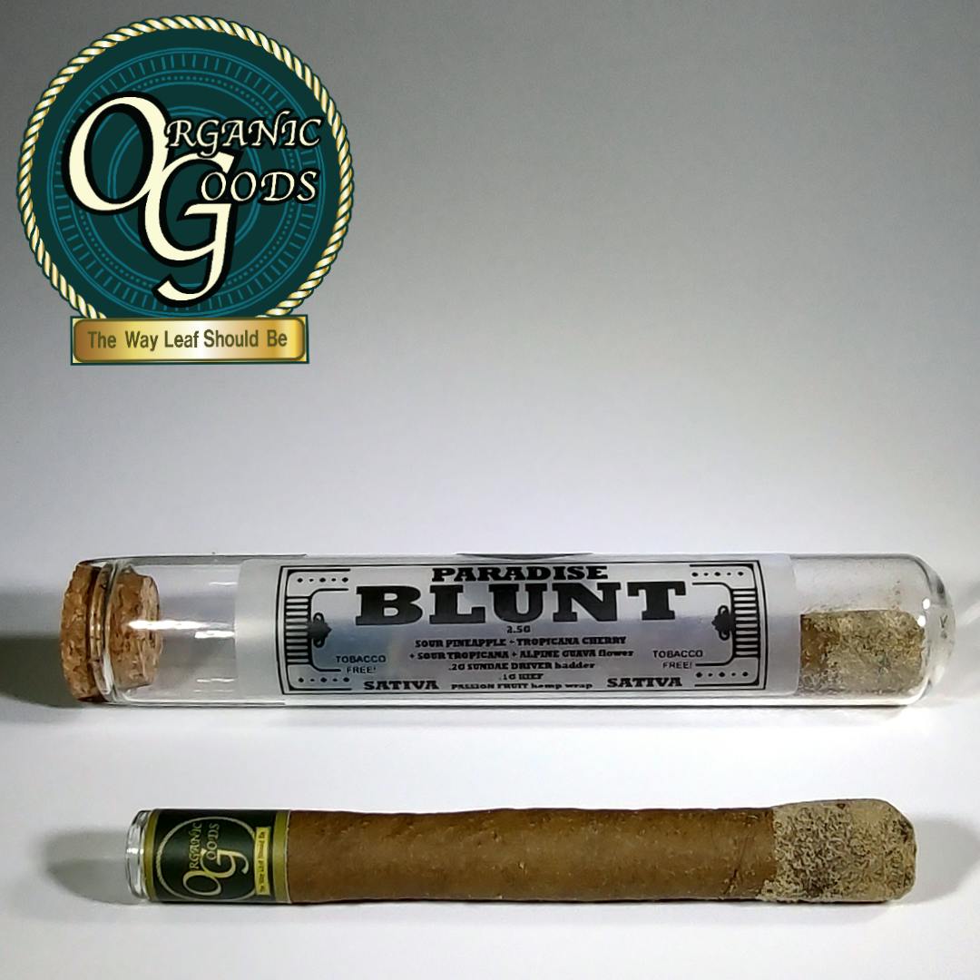 Paradise TF Blunt Dipped in Badder & Kief 2.8g - image 1