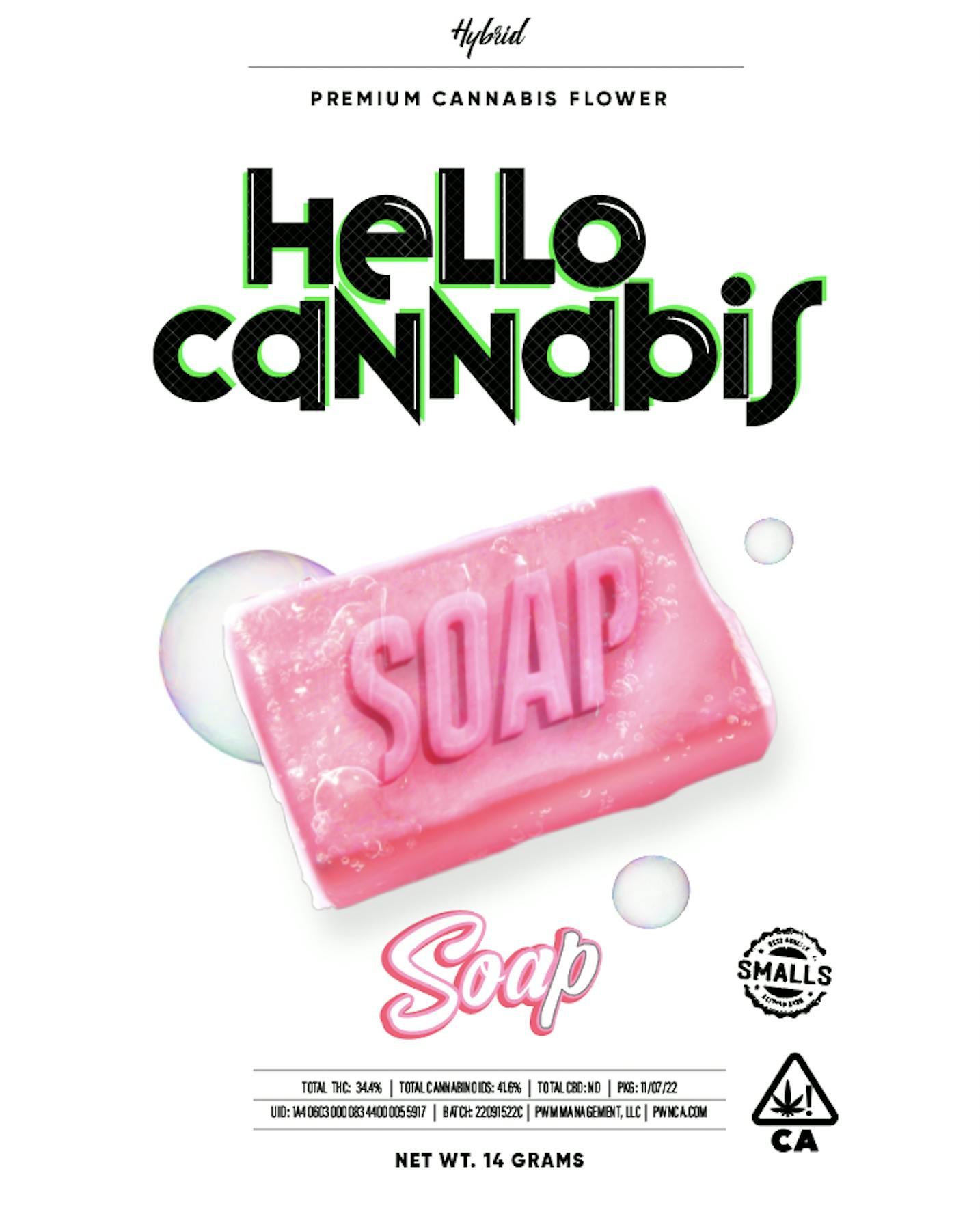 Hello Cannabis - Soap (H) - smalls [14G] - image 1