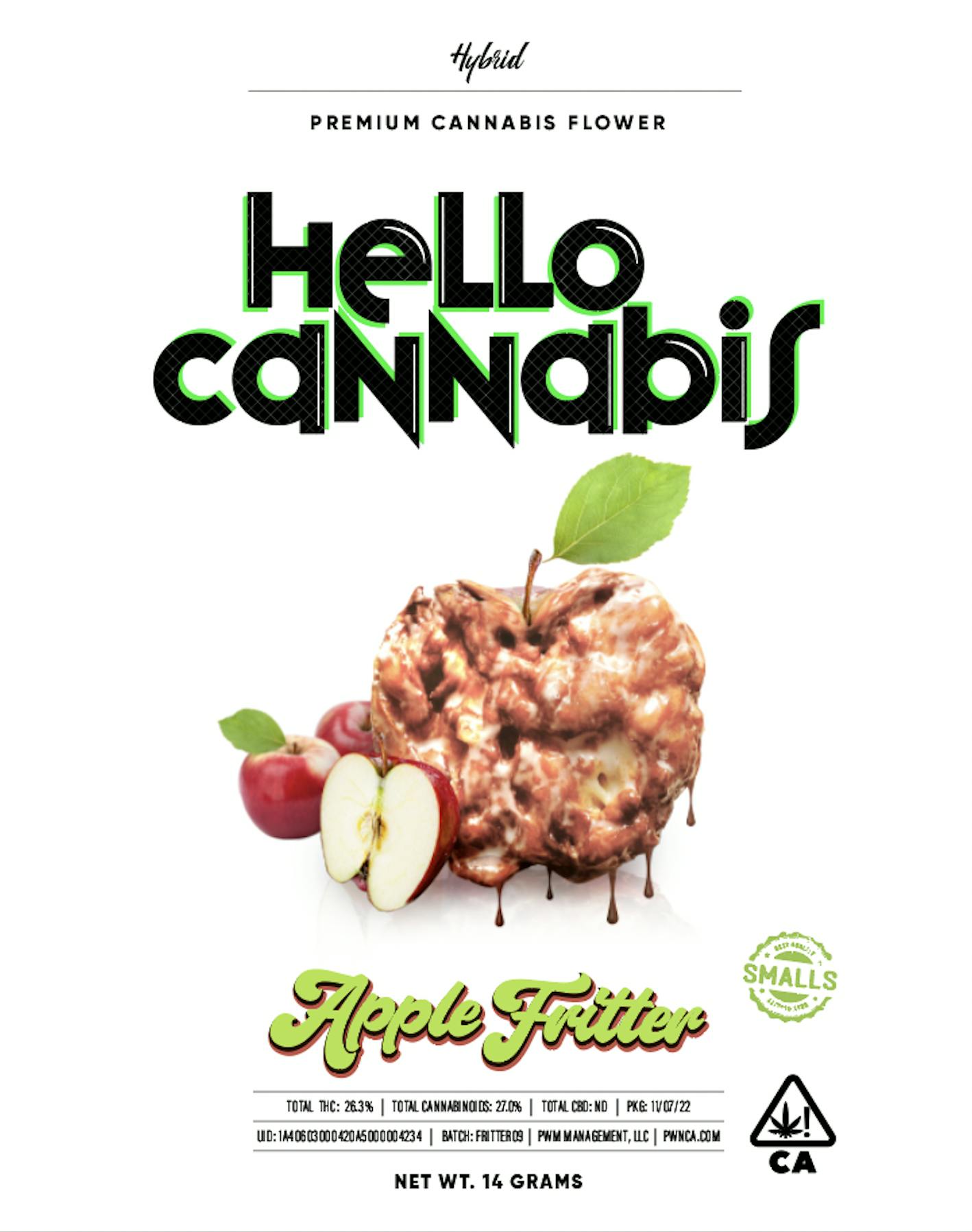 Hello Cannabis - Apple Fritter (H) - smalls [14G] - image 1
