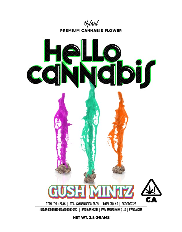 Hello Cannabis - Gush Mintz (H) [3.5G] - image 1
