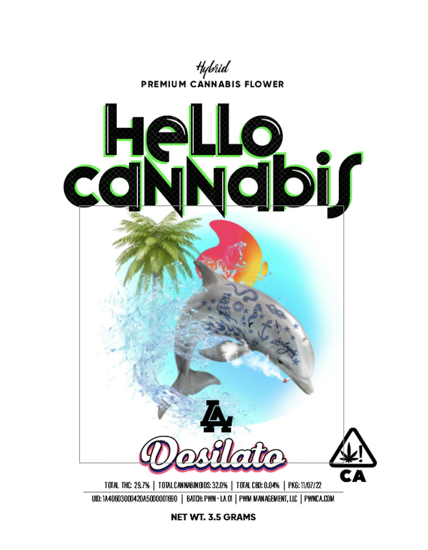 Hello Cannabis - L.A Dosilato (H) [3.5G] - image 1