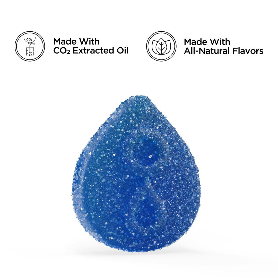 Blitz Drops - Blue Razz - 300mg - image 2