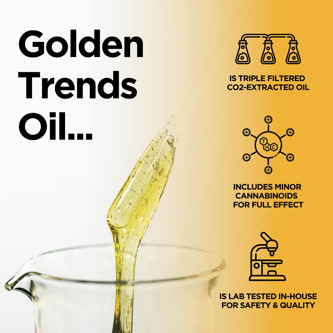 Golden Hawaiian - CO2 All-Glass Cart - 1G - image 1