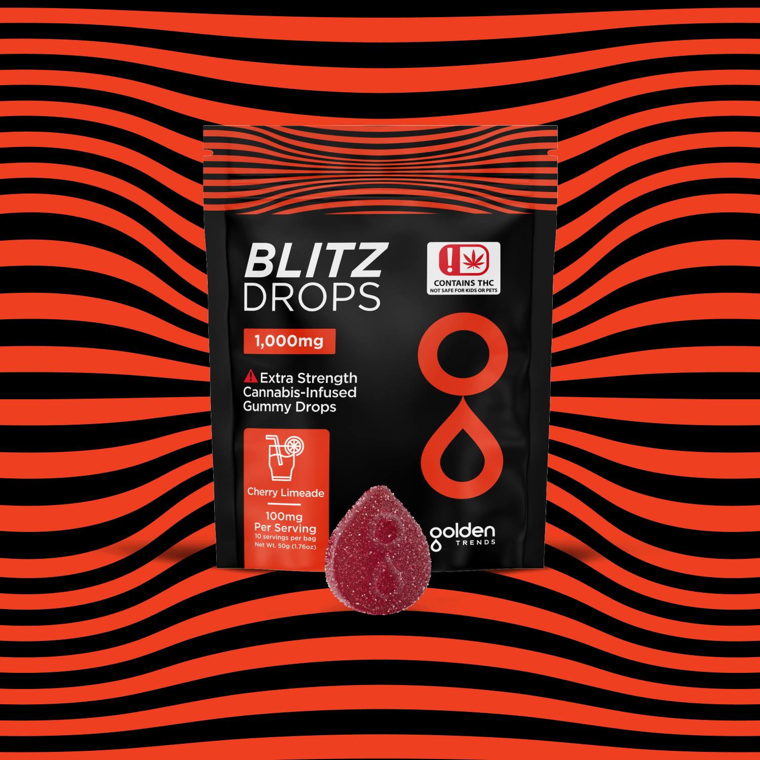 Blitz Drops - Cherry Limeade - 1,000mg - image 1