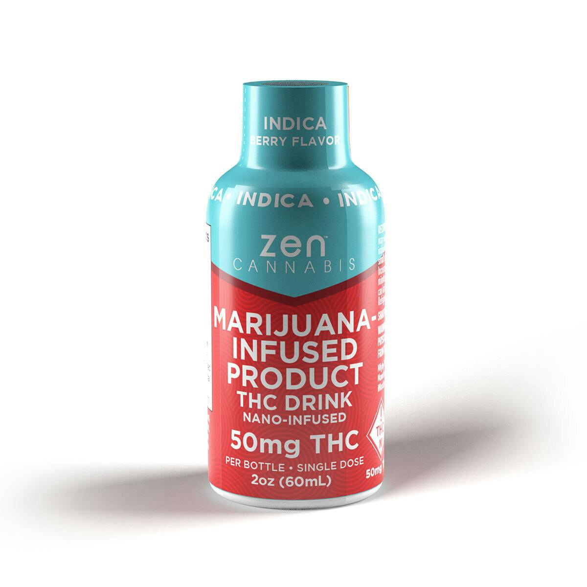 Zen Cannabis Berry Indica Drink 50mg THC - image 1