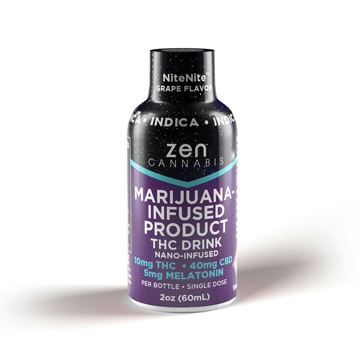 Zen Cannabis Grape NiteNite Drink - image 1