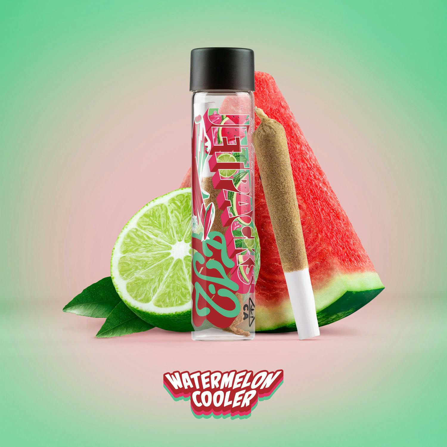 Watermelon Cooler FJ-2 (2G Infused, THCA Concentrate & Kief Covered) - image 1