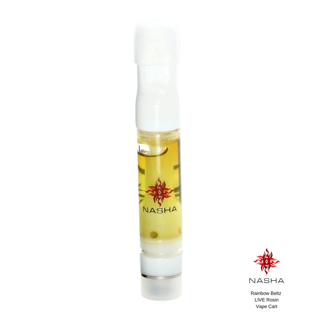 Rainbow Beltz Live Rosin Vape Cart 1g - image 1