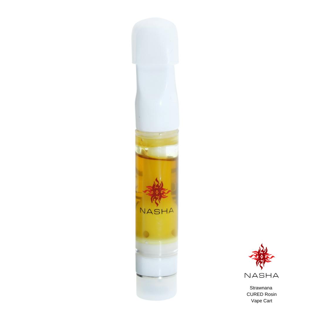 Strawnana Cured Rosin Vape Cart 1g - image 2