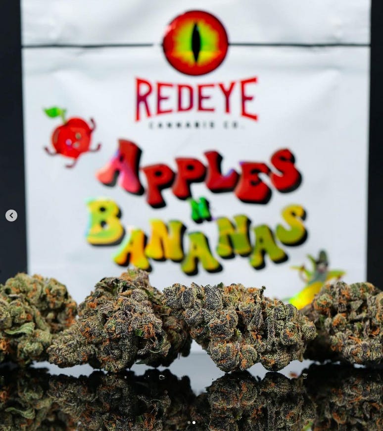 Redeye Cannabis: Apples & Bananas 7gram nuggets - image 1