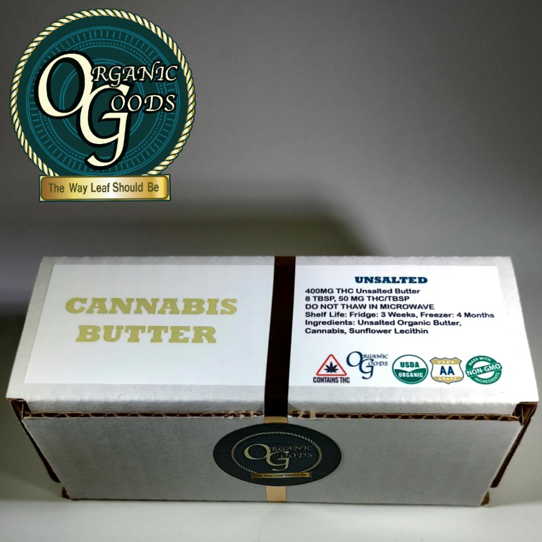 Organic Goods Cannabis Butter Unsalted Chem Dawg 400 MG - image 1